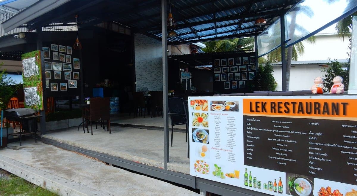 LEK restaurant in F24P+XWM, Tambon Maret, Ko Samui District, Surat Thani 84310