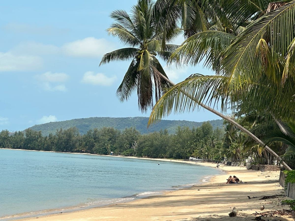 Lipa Noi Beach in Ko Samui District, Surat Thani, Thailand