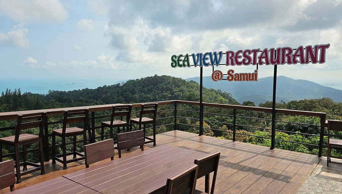 Sea View Restaurant in 63, Moo 5, Na Muang, Koh Samui, Surat Thani 84140