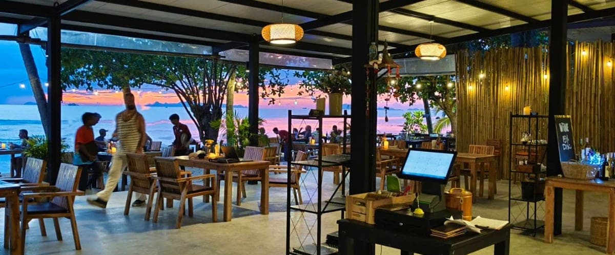 SUNSET VIEW RESTAURANT taling ngam beach in 166/9 Ko Samui District, Surat Thani 84140